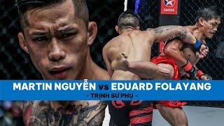 MARTIN NGUYỄN PHÁ ĐƯỢC CÚ SPINNING BACK KICK BẰNG CÚ CHỒNG ĐÒN SỞ TRƯỜNG - TRỊNH SƯ PHỤ