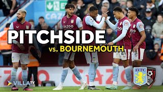 PITCHSIDE | BTS View of our Victory over Bournemouth | #AVLBOU