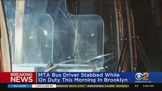 MTA bus driver stabbed in Brooklyn