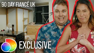 Filipina Girlfriend DISGUSTED With English Fiancé's Dirty Apartment | 90 Day Fiancé UK | Sneak Peek