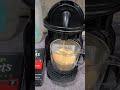 Nespresso! Making Peet's Coffee CREMA SCURA ESPRESSO in Nespresso Original machine #shorts