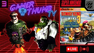 Donkey Kong Country SNES Trilogy | Stream #3: Finale | DKC 3: Dixie's Double Trouble!