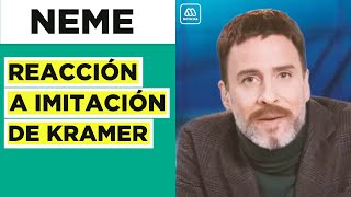 José Antonio Neme reacciona ante imitación de Stefan Kramer