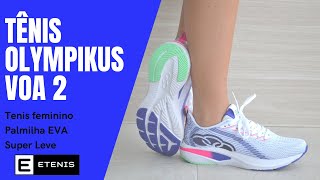 Tênis Feminino Corrida Treino Olympikus Voa 2 Branco