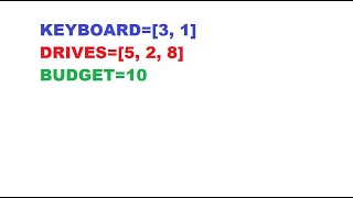ELECTRONICS SHOP SOLUTION WITH RUBY - HACKERRANK
