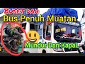 Bus Mundur Dari Kapal.... Muatan nya ngeri