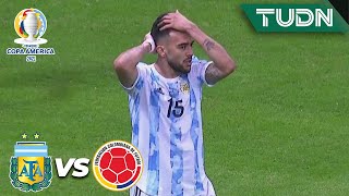 ¡Magia de Messi y Lautaro falla! | Argentina 0-0 Colombia | Copa América 2021 | Semifinal | TUDN