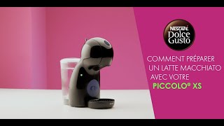 Préparer un LATTE MACCHIATO avec votre PICCOLO® XS - NESCAFÉ® DOLCE GUSTO® by KRUPS®