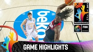 Ukraine v USA - Game Highlights - Group C - 2014 FIBA Basketball World Cup