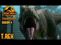 Jurassic World Chaos Theory Season 4 Tyrannosaurus Rex Screen Time!