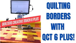 Quilting Fall Quilt Panel Borders with QCT 6 Plus - Quilt Motion! Video 2