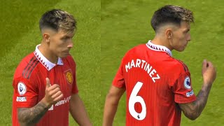 Lisandro Martinez DEBUT for Manchester United at Old Trafford 🇦🇷