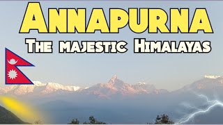 Most Beautiful  Mountain Dhaulagiri, Annapurna, Manaslu In Pokhara, Nepal| Sarangkot View Point