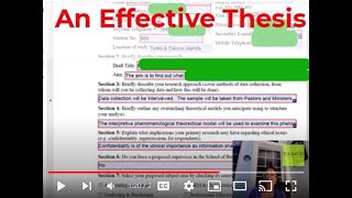 Questions and Lists in Thesis or Dissertation Title
