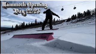 Crazy Mammoth opening weekend (22/23)