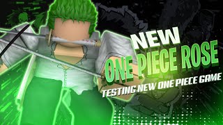 New One Piece Game Roblox