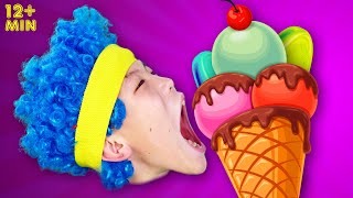 Rainbow Ice Cream Song + More | Kids Songs & Nursery Rhymes