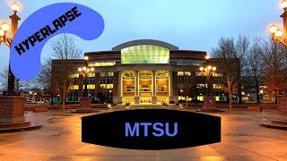 Hyperlapse of MTSU (Middle Tennessee State University)