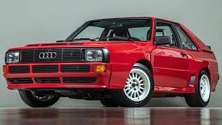 Легендарный полный привод - Audi Quattro.