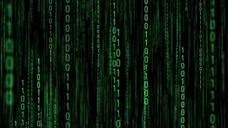 Matrix Binary Code Loop Stock Motion Graphics