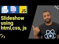 javascript bangla tutorial 90 : mini project 1 | how to create a slideshow