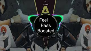 AREA DE JATT [Feel Bass Boosted]DARSH DHALIWAL ft GURLEZ AKHTAR _ GUR SIDHU Latest punjabi song