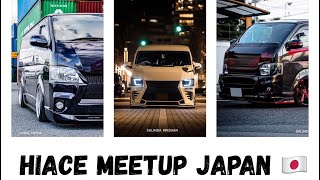 ANNUAL KDH HIACE OWNERS MEETUP JAPAN HD VIDEO | BEST MODIFIED KDH VANS