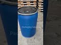 reconditioned open top plastic blue drum 200l