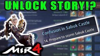 MIR4 - How to UNLOCK Main Story Mission - \