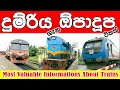කොච්චි ගැන ඔයා මේ දෙවල් දැනගෙනද හිටියේ නෑ නේද? Here are many things we don't know about Ceylon Train