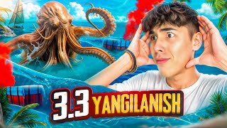 YANGI 3.3 OBNOVLENIYA 🔥120 FPSda UYNEMIZ 🔥PUBG MOBILEDA  BIZNI SUV BOSDIMI?