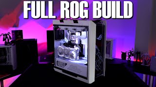 The White ROG Helios Strix RTX 2080 Ti i9 10900K Full Build