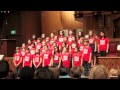 Shine Children's Chorus: COUNT ON ME, Tribute to Bruno Mars