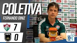 COLETIVA FERNANDO DINIZ | Fluminense 7 x 0 Volta Redonda - Campeonato Carioca 2023
