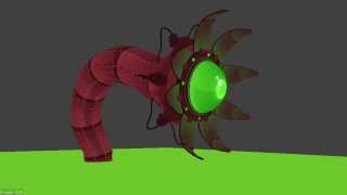 [Magnet-O-Bro] Worm Animation Test