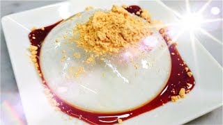 How to make edible RainDrop Cake (水信玄餅 MIZU SHINGEN MOCHI)