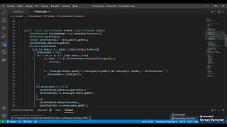 Algoritmo de Escalonamento SJF em Java