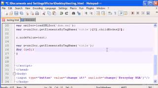 12 XML DOM Change (Section 4 - XML)