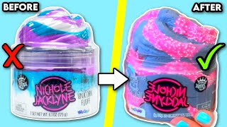 Extreme Slime Makeover Nichole Jacklyne Store Bought Slime