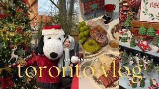 toronto vlog • 원더랜드 윈터 페스트 🎄한국에서 3일만에 택배 받기📦