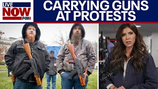Second Amendment: Can Americans carry guns at protests?