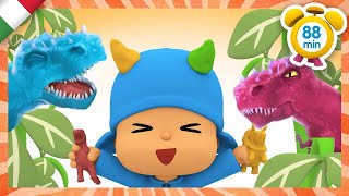 🦖 POCOYO ITALIANO- Andiamo al Parco dei Dinosauri! [ 88 min ] | VIDEO e CARTONI ANIMATI per bambini