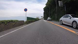 【車載動画】神奈川の海沿いをドライブ 小田原厚木有料道路から西湘バイパスを経て真鶴有料道路の終点まで