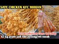 WOW SATE CHICKEN KFC 1000AN MODAL TEPUNG DAN AYAM UNTUNG 2X LIPAT