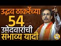 Uddhav Thackeray यांच्या Shiv Sena च्या संभाव्य उमेदवारांची यादी, Eknath Shinde यांच्या विरोधात कोण?