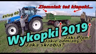 #Vlog 60 Wykopki 2019 Start | Kiepski plon | Jaka wydajność? | Jaka skrobia? | Rolnicza żenada...|