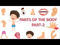 Let's Learn about Parts of the Body Part-2 | Parts of the face  | Puzzle Game | AKSHAY PLAY HOME