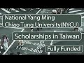 How to apply for National Yang Ming Chiao Tung University Scholarship | Fully Funded | Taiwan