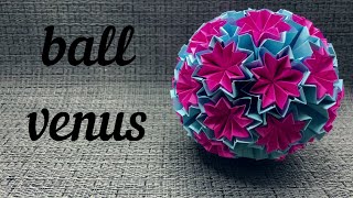 Origami Kusudama Ball Venus