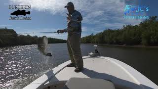 Huge Barramundi   (Language Warning !!)